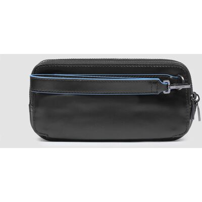 Astuccio in pelle a 3 cerniere Uomo piquadro ac2141b2r-n Nero Astuccio in pelle a 3 cerniere Uomo piquadro ac2141b2r-n Nero