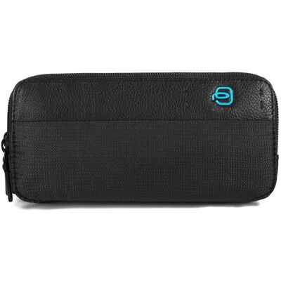 Astuccio a tre cerniere Uomo piquadro ac2141p16-chevn Nero Astuccio a tre cerniere Uomo piquadro ac2141p16-chevn Nero