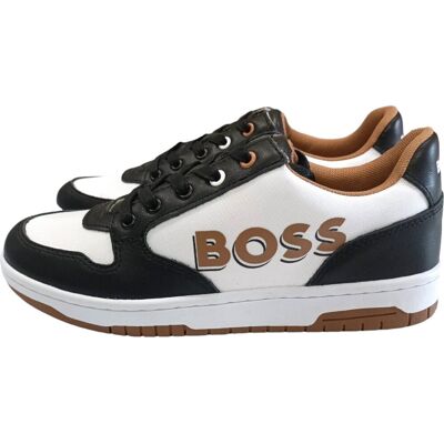 Boss - Scarpa Nera/biscotto/bianco J50861 Boss - Scarpa Nera/biscotto/bianco J50861