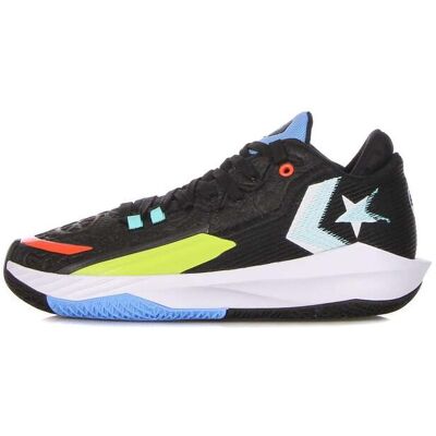 CONVERSE Scarpa Basket Uomo All Star Bb Jet Black/kinetic Blue/poppy Glow CONVERSE Scarpa Basket Uomo All Star Bb Jet Black/kinetic Blue/poppy Glow