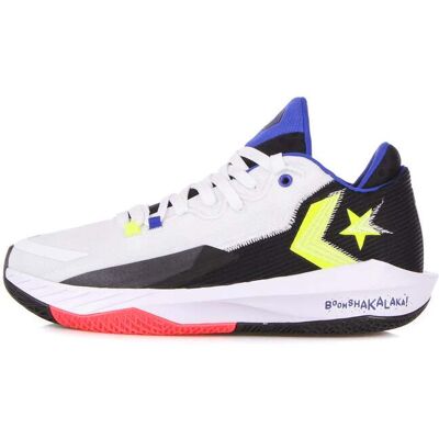 CONVERSE Scarpa Basket Uomo All Star Bb Jet Mid White/solar Red/black CONVERSE Scarpa Basket Uomo All Star Bb Jet Mid White/solar Red/black