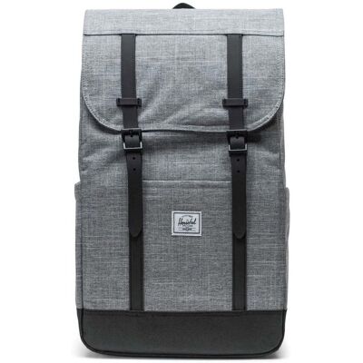 HERSCHEL Zaino Unisex Retreat Backpack Raven Crosshatch HERSCHEL Zaino Unisex Retreat Backpack Raven Crosshatch
