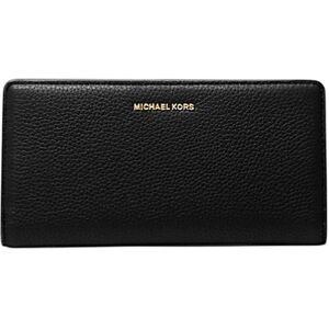 portafogli donna michael kors - lg slim snap wallet - nero portafogli donna michael kors - lg slim snap wallet - nero
