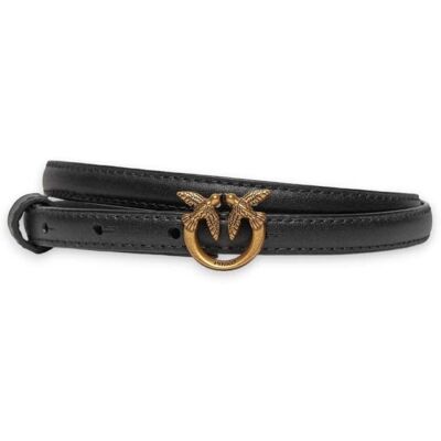 Cintura PINKO love berry Donna Pelle Nero - 102148-A0F1-Z99Q-S Cintura PINKO love berry Donna Pelle Nero - 102148-A0F1-Z99Q-S