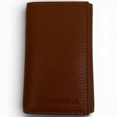 Coccinelle Portachiavi Stg Soft Donna Cognac in Pelle Coccinelle Portachiavi Stg Soft Donna Cognac in Pelle