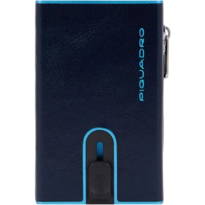 Compact wallet Uomo piquadro PP5585B2BLR-BLU2 Blu Compact wallet Uomo piquadro PP5585B2BLR-BLU2 Blu