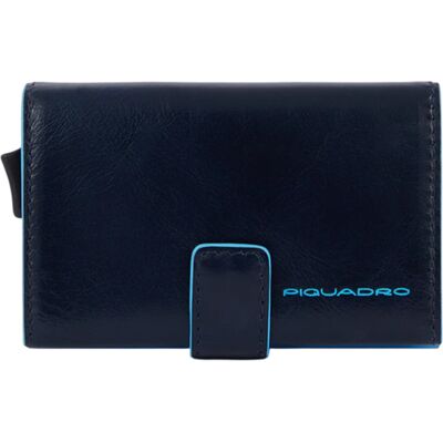 Portacarte in metallo Uomo piquadro PP5649B2BLR-BLU2 Blu Portacarte in metallo Uomo piquadro PP5649B2BLR-BLU2 Blu