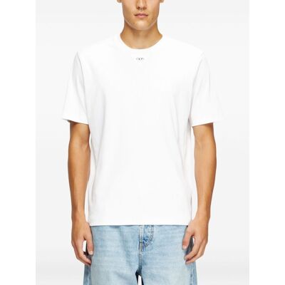 diesel t-shirt t-madjust-tr uomo bianco diesel t-shirt t-madjust-tr uomo bianco