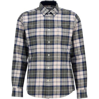 camicia barbour fortrose tailored shirt - tartan forest camicia barbour fortrose tailored shirt - tartan forest