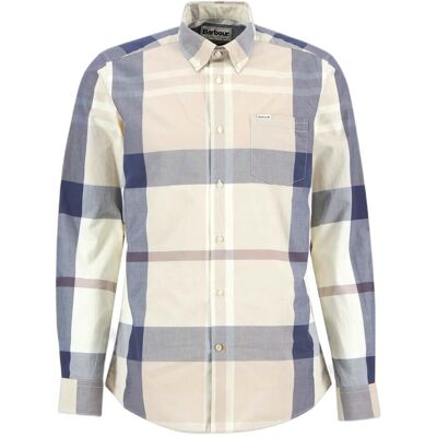 camicia barbour harris tailored shirt - oban mist tartan camicia barbour harris tailored shirt - oban mist tartan