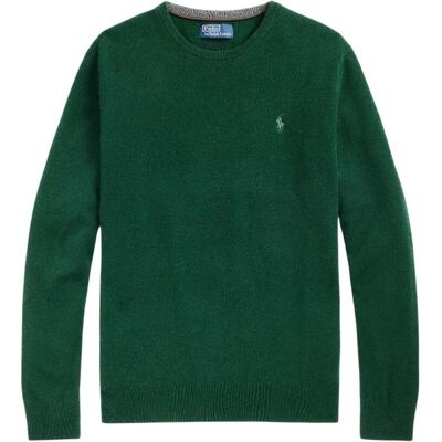 maglioni uomo ralph lauren - ls cn pp long sleeve pullover - verde maglioni uomo ralph lauren - ls cn pp long sleeve pullover - verde