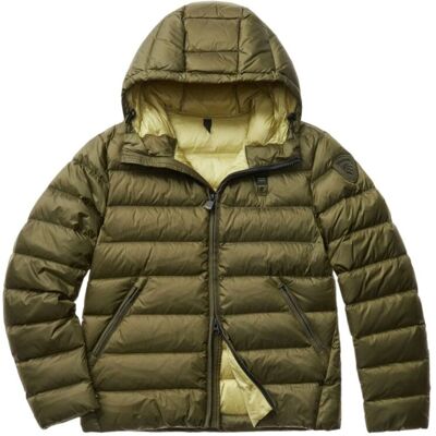 Blauer - Giubbino Corto Piuma Verdone BLUC03075 Blauer - Giubbino Corto Piuma Verdone BLUC03075
