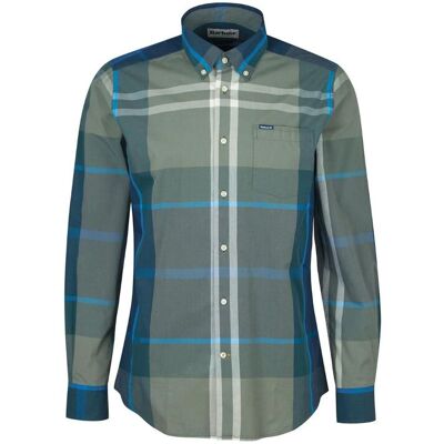 Barbour - Camicia Harris Fantasia Verde Militare MSH5071 Barbour - Camicia Harris Fantasia Verde Militare MSH5071
