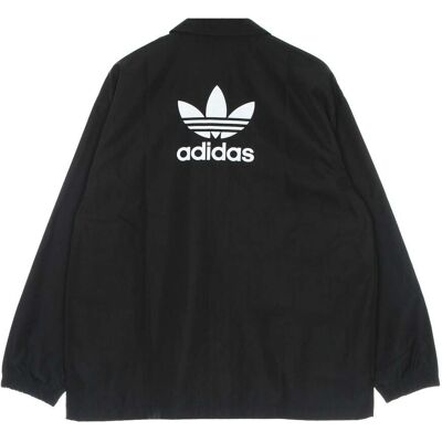 Adidas Giacca Coach Jacket Uomo Adicolor Classics Trefoil Coach Jacket Black Adidas Giacca Coach Jacket Uomo Adicolor Classics Trefoil Coach Jacket Black