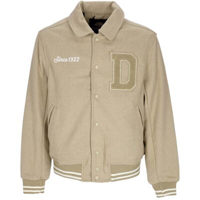 DICKIES Giubbotto College Uomo Vale Varsity Bomber Jacket Khaki DICKIES Giubbotto College Uomo Vale Varsity Bomber Jacket Khaki