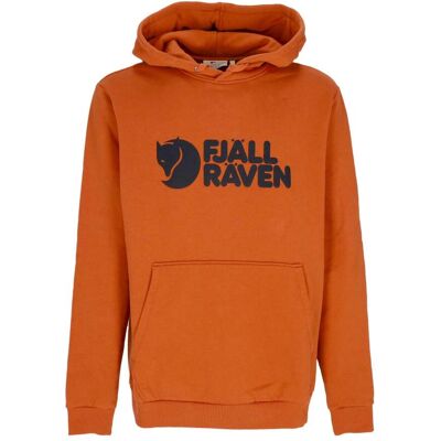FJALLRAVEN Felpa Cappuccio Uomo Logo Hoodie Terracotta Brown FJALLRAVEN Felpa Cappuccio Uomo Logo Hoodie Terracotta Brown
