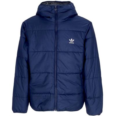 Adidas Piumino Uomo Pad Reversible Jacket Night Indigo/grey Fog Adidas Piumino Uomo Pad Reversible Jacket Night Indigo/grey Fog