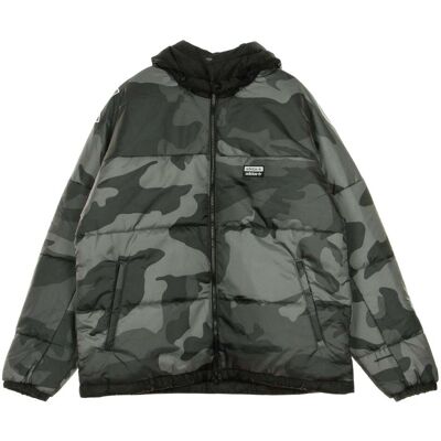 Adidas Piumino Uomo Ryv Camo Multicolor/grey Five Adidas Piumino Uomo Ryv Camo Multicolor/grey Five
