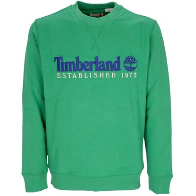TIMBERLAND Felpa Girocollo Uomo L/s Est 1973 Crewneck Celtic Green TIMBERLAND Felpa Girocollo Uomo L/s Est 1973 Crewneck Celtic Green