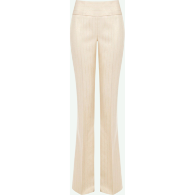 RINASCIMENTO pantalone a zampa donna beige chiaro RINASCIMENTO pantalone a zampa donna beige chiaro