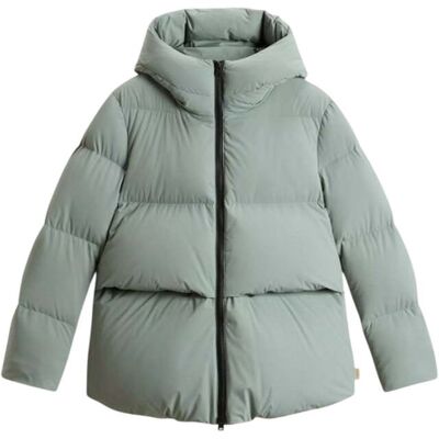 giacche donna woolrich - cloud madison jacket - verde giacche donna woolrich - cloud madison jacket - verde