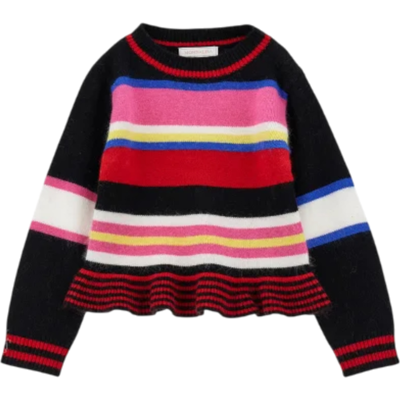 Maglione Bambina Monnalisa 19D622_4090 Maglione Bambina Monnalisa 19D622_4090