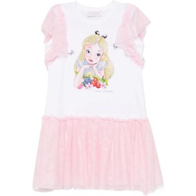 Vestito Bambina Monnalisa 19E918_5001 Vestito Bambina Monnalisa 19E918_5001