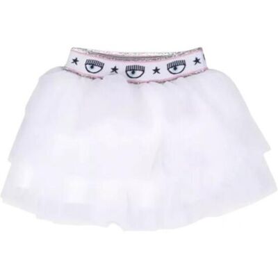 Gonna Bambina Chiara Ferragni 53B700_T9945_PANNA Gonna Bambina Chiara Ferragni 53B700_T9945_PANNA