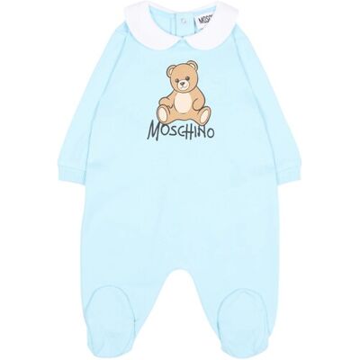 Tutina Bambino Moschino M5Y037_CIELO Tutina Bambino Moschino M5Y037_CIELO