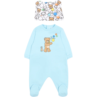 Completo Bambino Moschino MUY092_CIELO Completo Bambino Moschino MUY092_CIELO