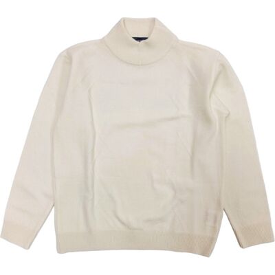 Emanuel Pris - Maglione Lupetto Panna EMG7042B Emanuel Pris - Maglione Lupetto Panna EMG7042B