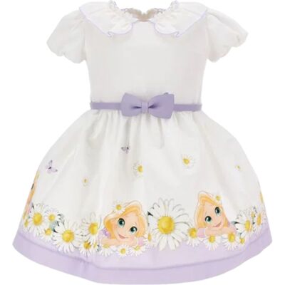 Monnalisa - Abito 9965 Bia/glicine St/margherite 31C911 3613 Monnalisa - Abito 9965 Bia/glicine St/margherite 31C911 3613