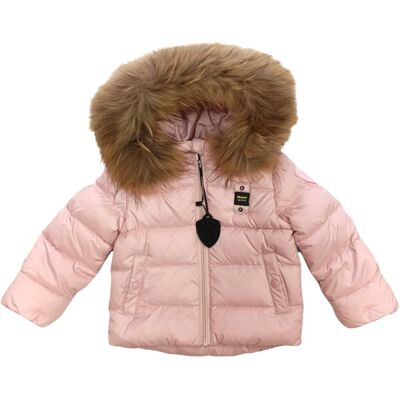 Blauer - Piumino 506 Rosa C/pelliccia 24WBBXC02550 Blauer - Piumino 506 Rosa C/pelliccia 24WBBXC02550