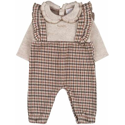 Nanan - Tutina Beige C/salopette I24451 Nanan - Tutina Beige C/salopette I24451