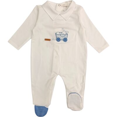 Ninnaoh - Tutina Bianco Coniglio E25T261 Ninnaoh - Tutina Bianco Coniglio E25T261