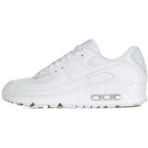 Nike Scarpa Bassa Uomo Air Max 90 White/white/white/wolf Grey Nike Scarpa Bassa Uomo Air Max 90 White/white/white/wolf Grey