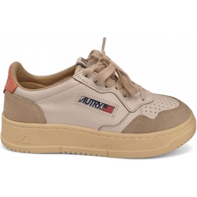 Autry Sneakers Donna Bianche e Beige Autry Sneakers Donna Bianche e Beige