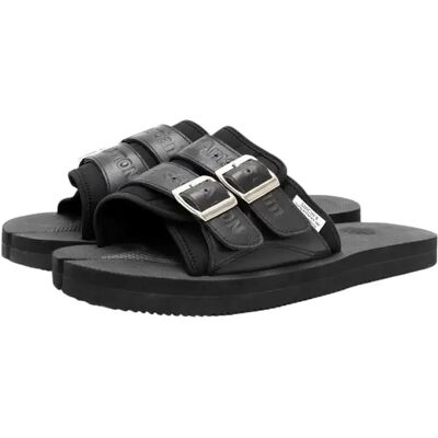 New Amsterdam surf Association x Suicoke slider sandali da uomo - black New Amsterdam surf Association x Suicoke slider sandali da uomo - black