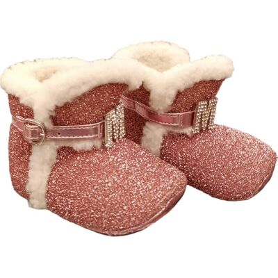 Monnalisa - Stivaletto G090 Rosa C/strass 834010 4722 Monnalisa - Stivaletto G090 Rosa C/strass 834010 4722
