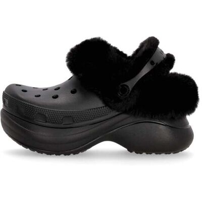 CROCS Mule Donna W Bae Lined Clog Black CROCS Mule Donna W Bae Lined Clog Black