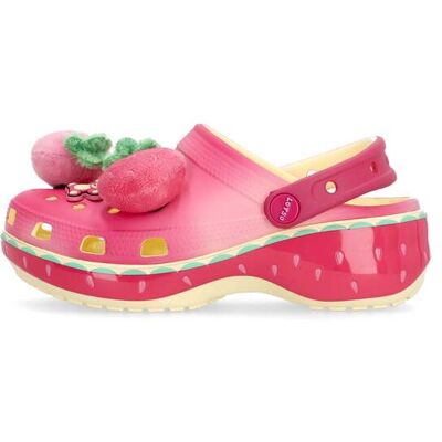 CROCS Mule Donna W Lotso Classic Platform Clog Pink CROCS Mule Donna W Lotso Classic Platform Clog Pink