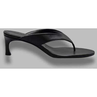 ROTATE kitten heel leather mule ROTATE kitten heel leather mule