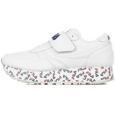 FILA Scarpa Bassa Donna Orbit Zeppa Strap Wmn White FILA Scarpa Bassa Donna Orbit Zeppa Strap Wmn White