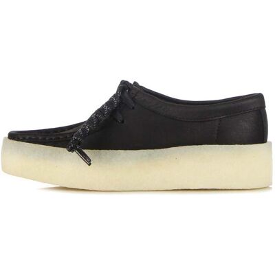 CLARKS Scarpa Lifestyle Donna W Wallabee Cup Black/nubuck CLARKS Scarpa Lifestyle Donna W Wallabee Cup Black/nubuck