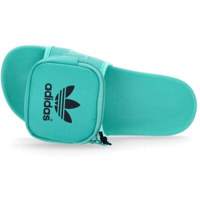 Adidas Ciabatte Donna Pouchylette W Hire Green/hire Green/core Black Adidas Ciabatte Donna Pouchylette W Hire Green/hire Green/core Black