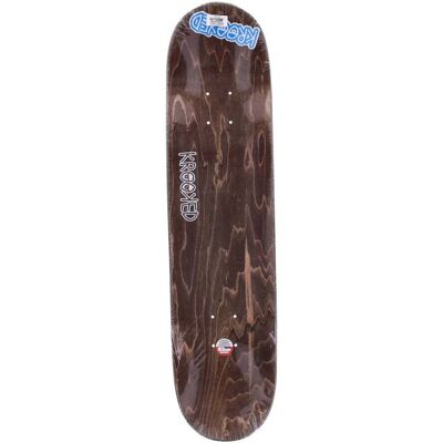 KROOKED Skateboard Tavola Uomo Team Wild Style Flowers Brown/multi KROOKED Skateboard Tavola Uomo Team Wild Style Flowers Brown/multi