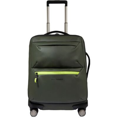 Trolley Slim Cabin Uomo piquadro bv6377c2ow-ve Verde Trolley Slim Cabin Uomo piquadro bv6377c2ow-ve Verde
