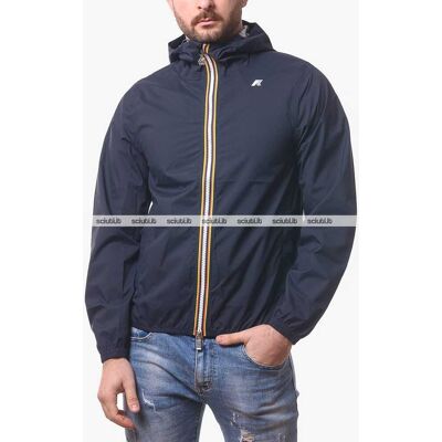 Giubbotto Kway uomo blu scuro Jack stretch dot Giubbotto Kway uomo blu scuro Jack stretch dot
