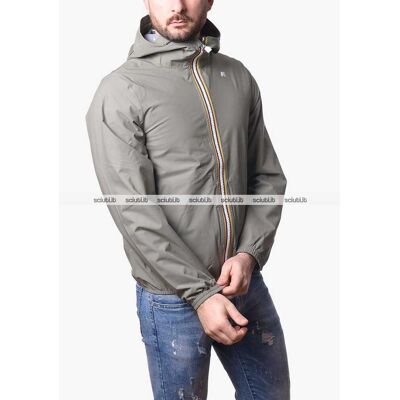 Giubbotto Kway uomo verde scuro Jack stretch dot Giubbotto Kway uomo verde scuro Jack stretch dot