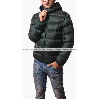 Giubbotto Colmar uomo verde foresta pesante con cappuccio fisso Giubbotto Colmar uomo verde foresta pesante con cappuccio fisso